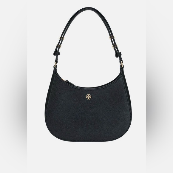 Tory Burch Emerson Saffiano Leather
Shoulder Bag in Black new - Picture 2 of 3